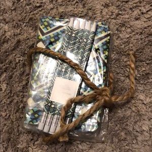 Vera Bradley notebook and mechanical pencils